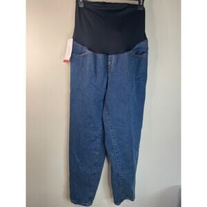 Isabel Maternity Jeans Size 10 NWT Straight Leg 90's
